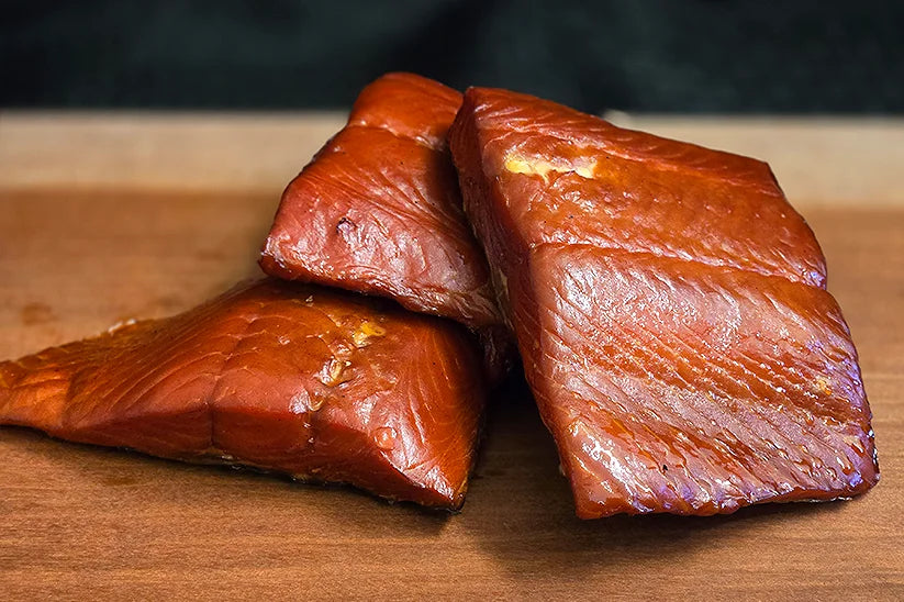 Hot Smoked Wild Alaskan Salmon