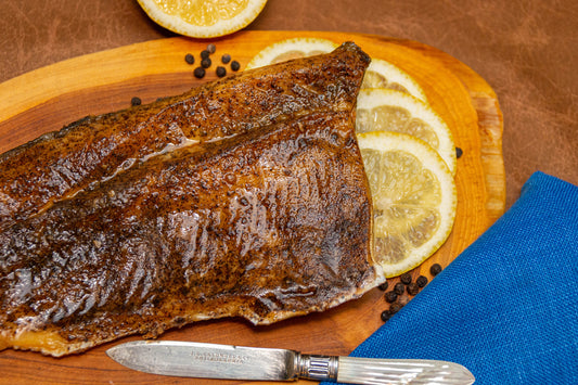 Smoked Lemon Pepper Trout & Beet Salad w/ 4 - Ingredient Lemon Vinaigrette