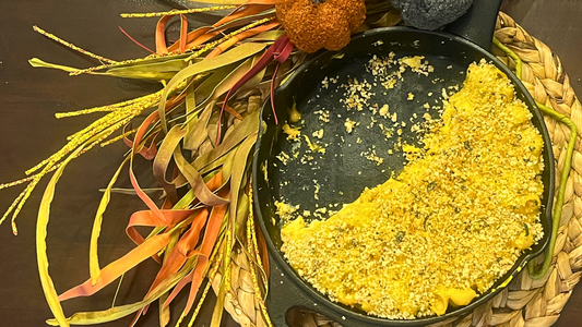 Creamy Pumpkin Smoked Mac & Cheese