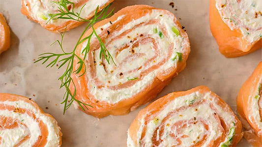 Smoked Salmon Nova Spirals